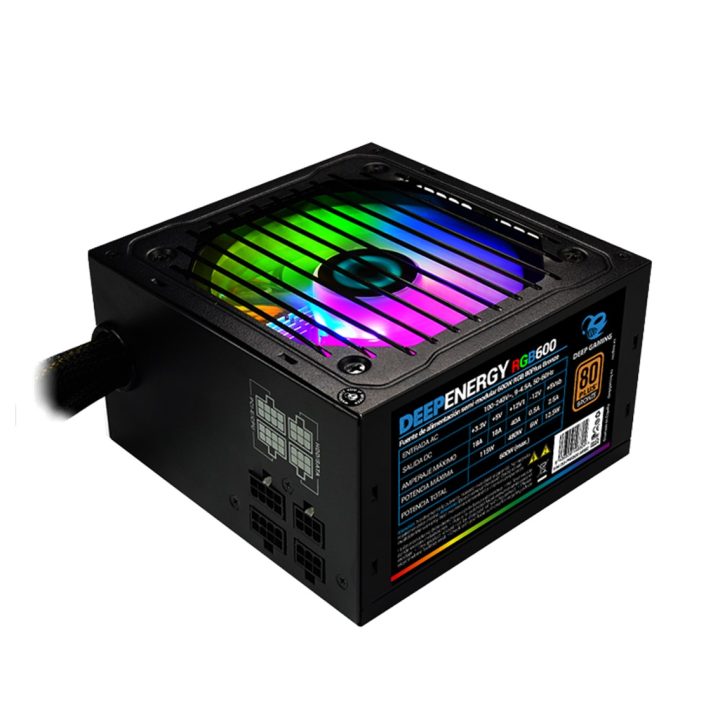 CoolBox GAMING ATX Power Supply ENERGY-G 850W RGB 80+GOLD Modular…