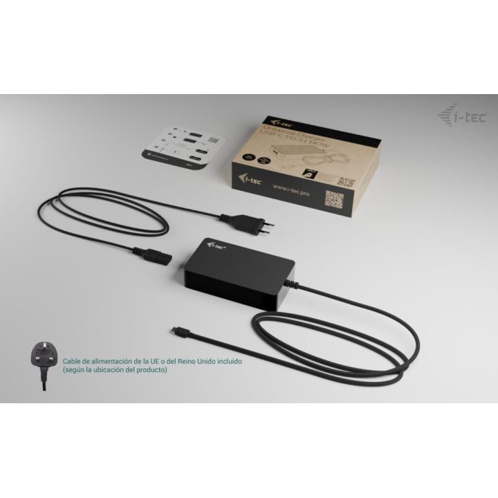 i-tec Carregador Universal USB-C PD 3.1 140 W