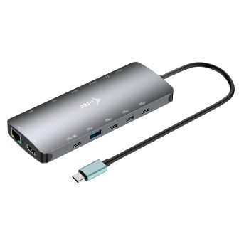 i-tec Metal USB-C Nano 3x Display Dock, 2x HDMI 1x USB-C video +…