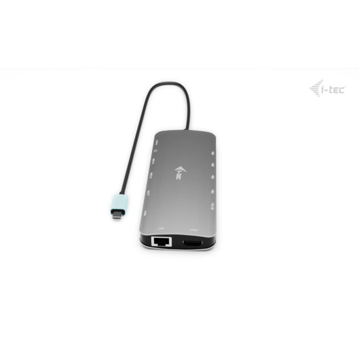 i-tec Metal USB-C Nano 3x Display Dock, 2x HDMI 1x USB-C vídeo +…