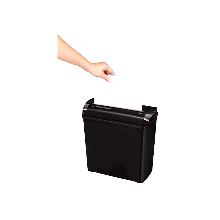 Fellowes P-25S Paper Shredder Strip Cut 22 cm Black, Gray