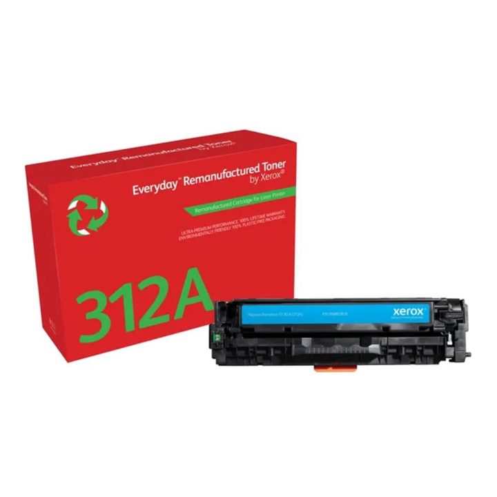 Xerox Everyday™ Yellow Remanufactured Toner compatible with HP 312A…