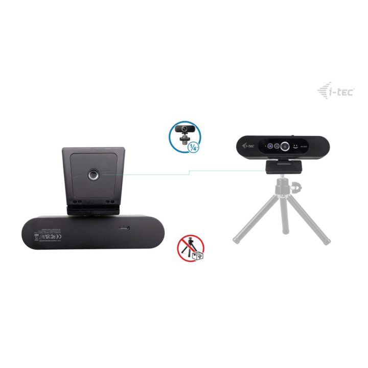 i-tec SOLOMON WH200 Webcam 2K Windows Hello