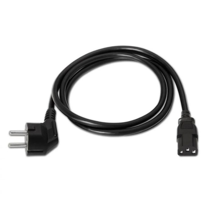 AISENS A132-0169 Black 5 m CEE7/7 to C13 Coupler Transmission Cable
