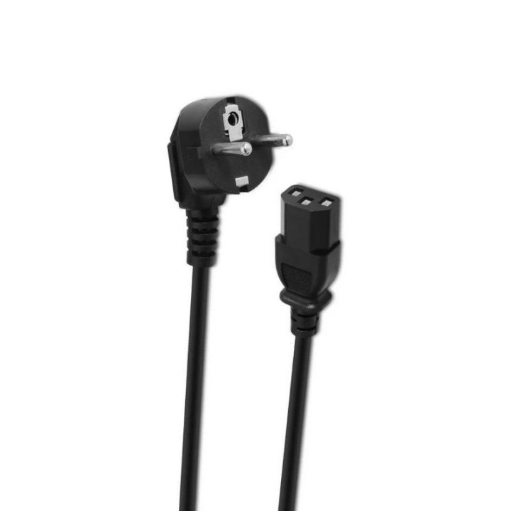 AISENS A132-0169 Black 5 m CEE7/7 to C13 Coupler Transmission Cable