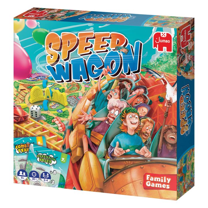 Jumbo 19825 jogo de tabuleiro Speed Wagon Jogo de Cartas Jogo de azar