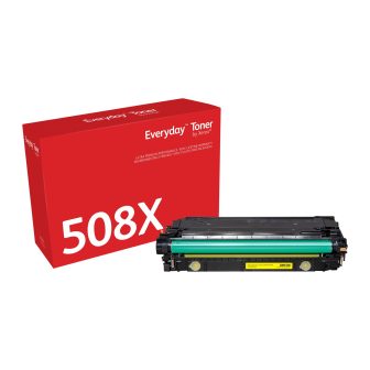 Xerox Everyday™ Yellow Toner Compatible with HP 508X (CF362X), High…