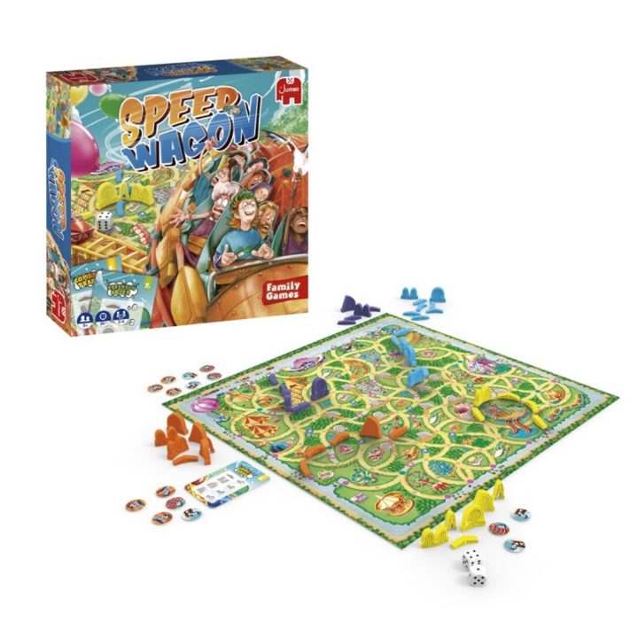 Jumbo 19825 jogo de tabuleiro Speed Wagon Jogo de Cartas Jogo de azar