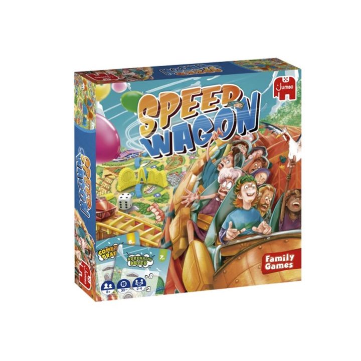 Jumbo 19825 jogo de tabuleiro Speed Wagon Jogo de Cartas Jogo de azar