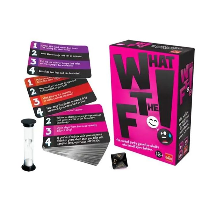What the F? Board Game (English) PEGI 18 (376651)