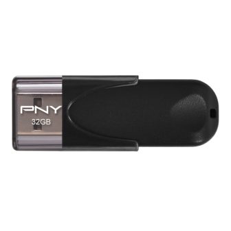 PNY Attache 4 32GB USB 2.0 Flash Drive (FD32GATT4-EF)