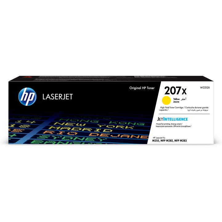 HP Original 207X LaserJet High Yield Yellow Toner Cartridge