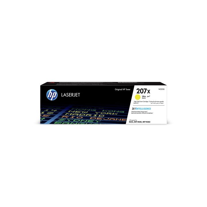 HP Cartucho de Tóner Original 207X LaserJet Amarelo de Alta Capacidade