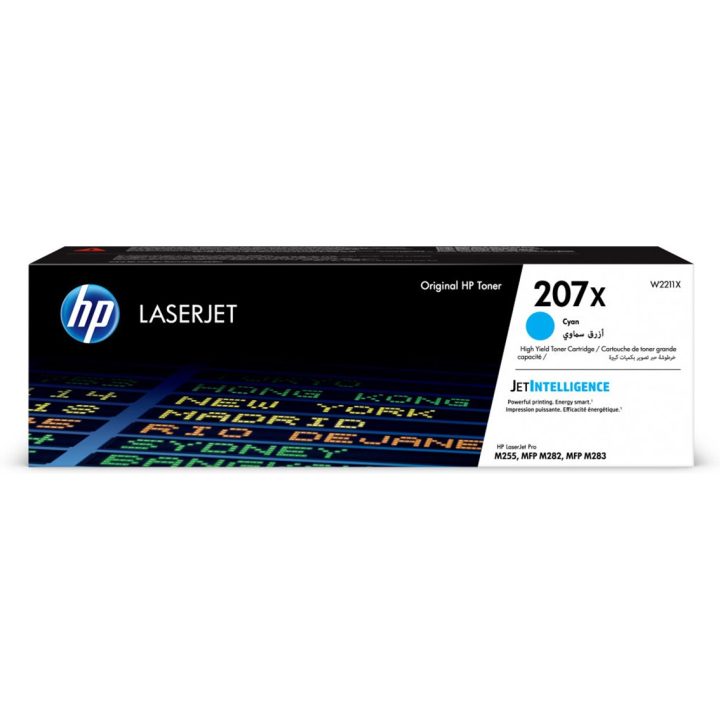 HP Original 207X LaserJet High Yield Yellow Toner Cartridge