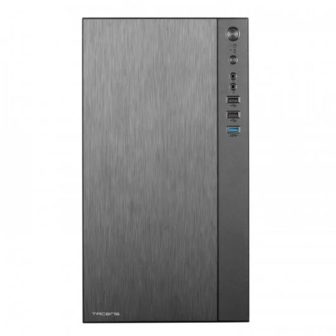 Tacens Anima ACX, Micro ATX Mini Tower Case, Polished Aluminum Front…