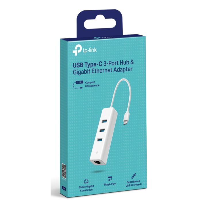 TP-Link UE330C adaptador e cartão de rede Ethernet 1000 Mbit/s