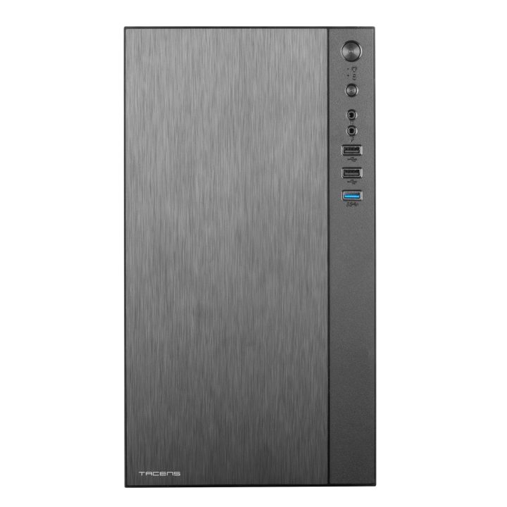 Tacens Anima ACX, Caja Mini Torre Micro ATX, Frontal Aluminio Pulido…