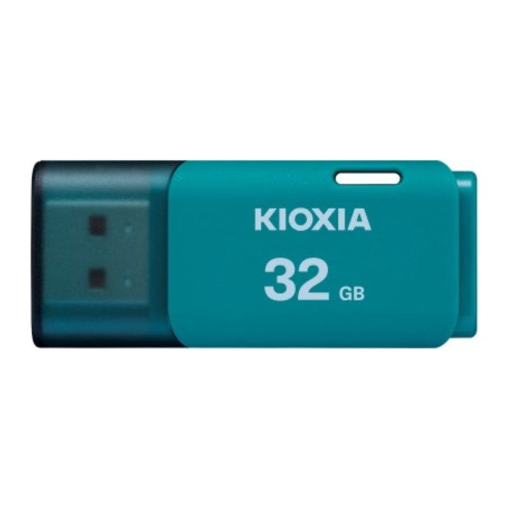 KIOXIA 32GB U202 aqua USB 2.0 Flash Drive (LU202L032GG4)
