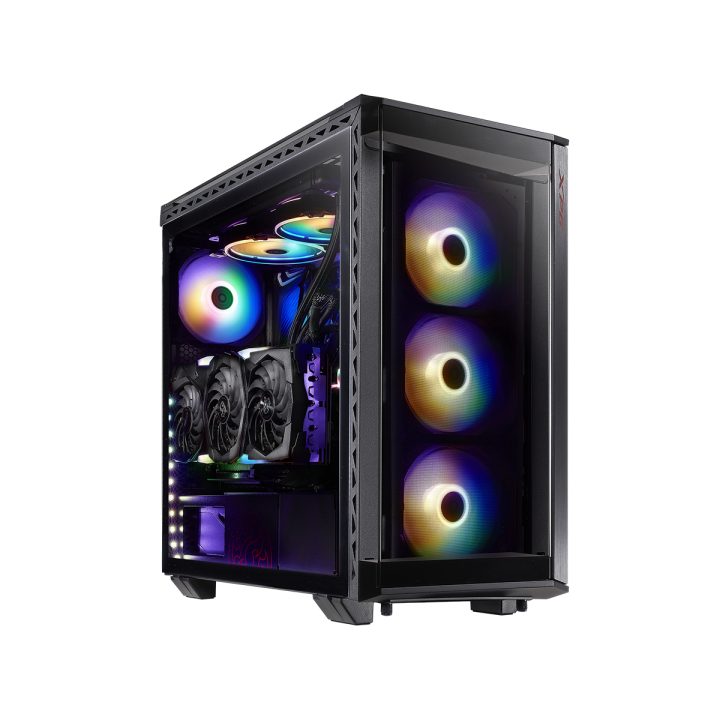 XPG BATTLECRUISER Mid-Tower Case Black