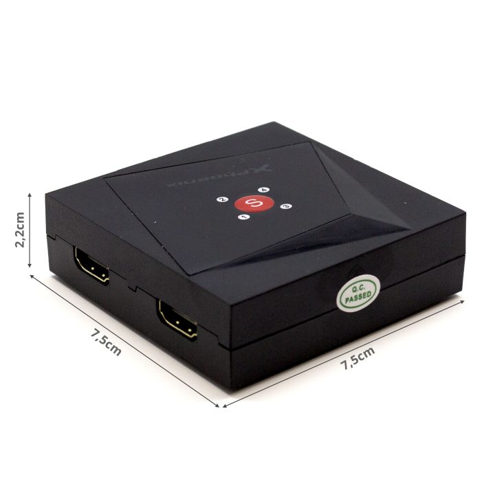 Phoenix Technologies 4K Bi-Directional 4-Port HDMI Splitter Hub