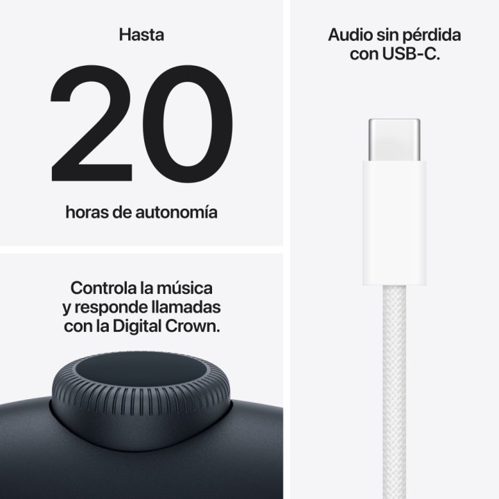 Apple Airpods Max 2 auriculares inalámbricos (MHWM4ZM/A)