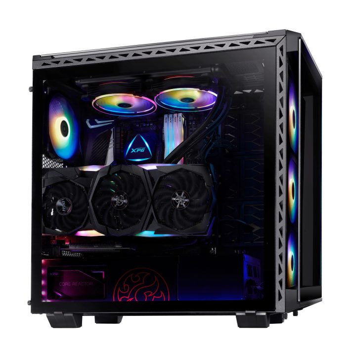 XPG BATTLECRUISER Mid-Tower Case Black