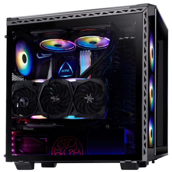 XPG BATTLECRUISER Mid-Tower Case Black