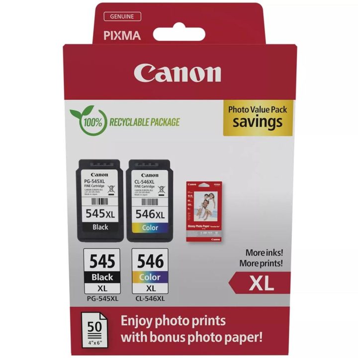 Canon 8286B011 Ink Cartridge 2 piece(s) Original Black, Cyan…