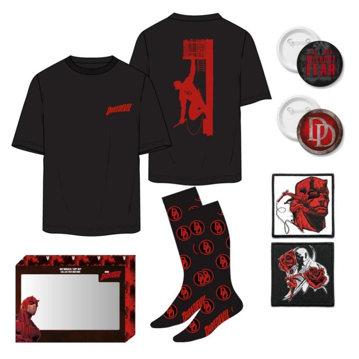 Cerdá Daredevil Short Sleeve Single Jersey T-Shirt Set M (2900003838)