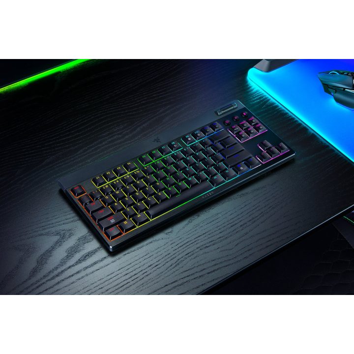 Teclado Razer BlackWidow V4 Low Profile com switch laranja (espanhol)…