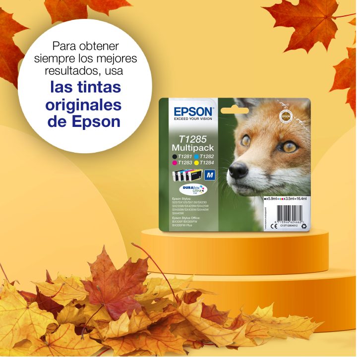 Epson Fox Black Ink T1281 DURABrite Ultra Fox