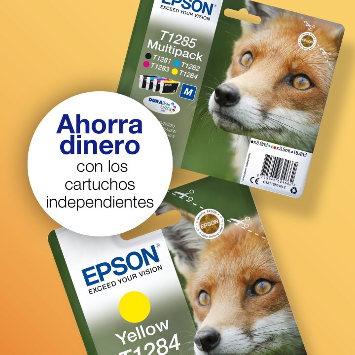 Epson Fox Black Ink T1281 DURABrite Ultra Fox
