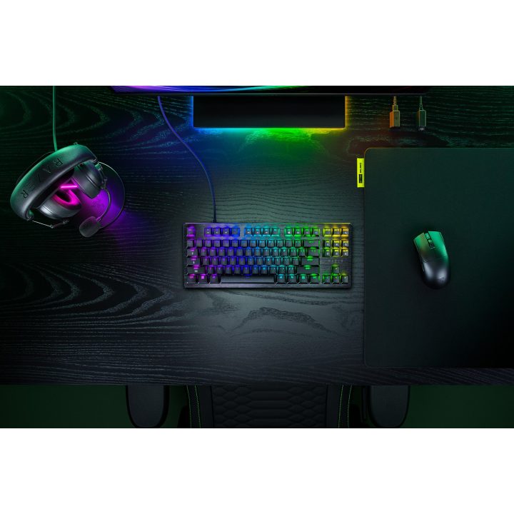 Teclado de Jogo Razer Huntsman V3 HE Magnetic Tenkeyless 8KHz USB…