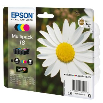 Epson Daisy Tinta multipack 4 cores 18 Claria Home Margarita