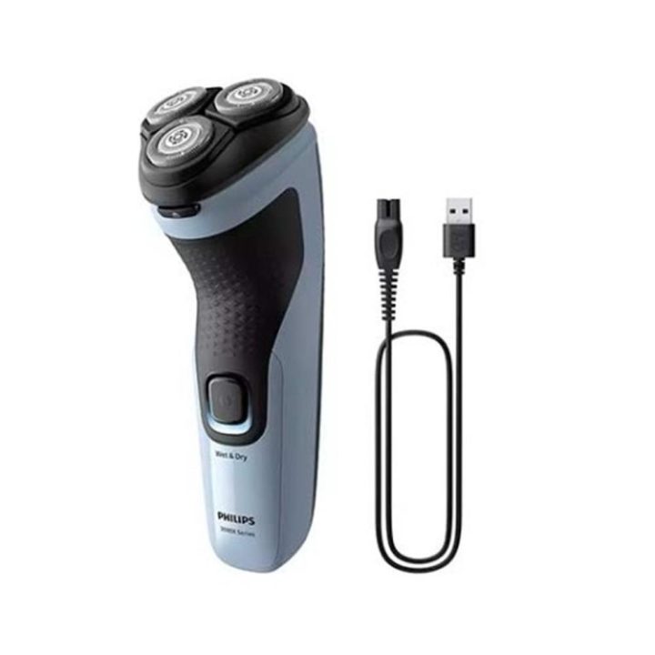 Philips Shaver 3000X Series X3003/00 Aparho elétrico a seco e a húmido