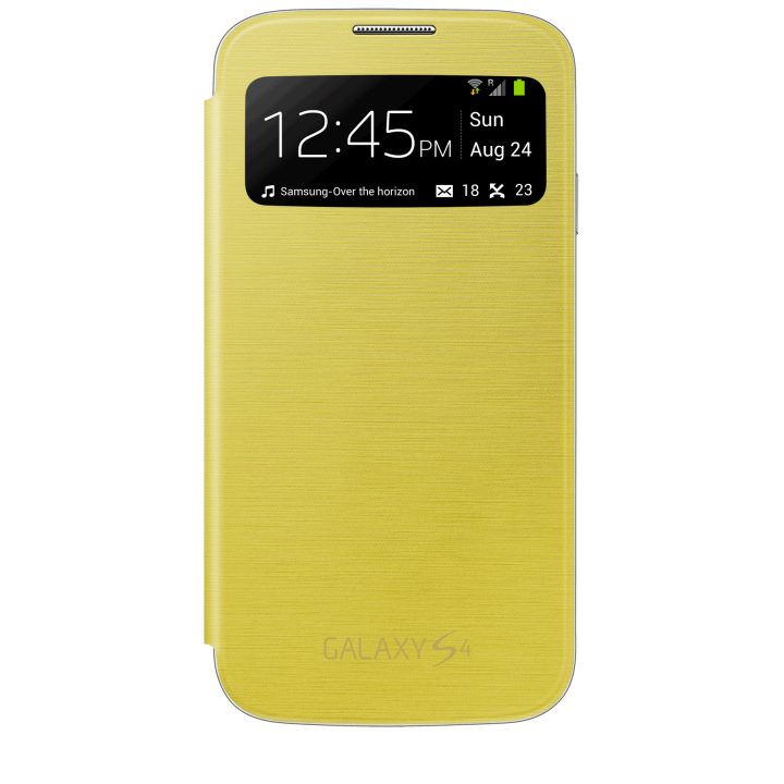 Samsung S View Yellow Book-Style Phone Case