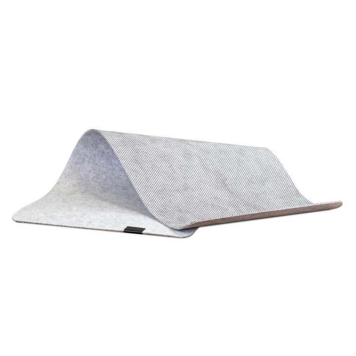 Phoenix Technologies Phoenix Sizigia Premium Felt Desk Mat Gray XL…
