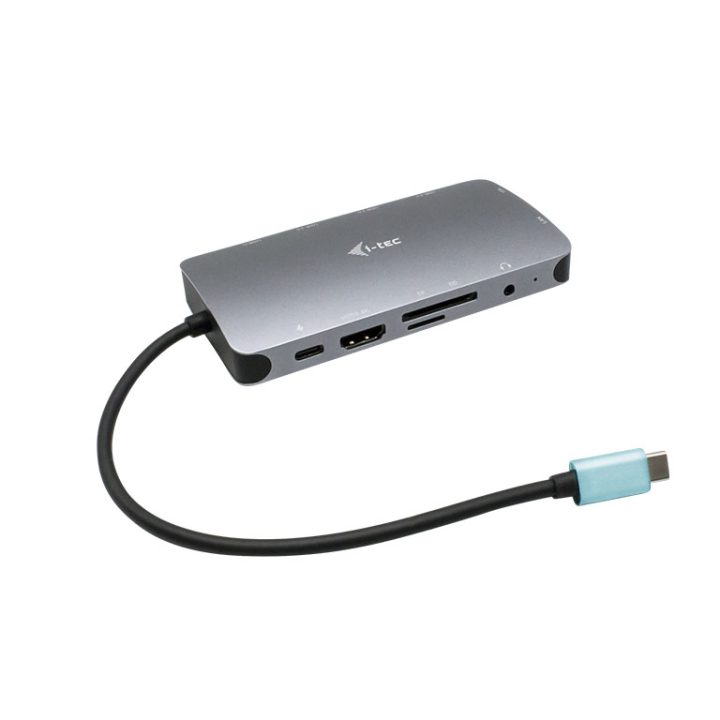 i-tec Metal USB-C Travel Nano Dock HDMI/VGA with LAN + Power Delivery…