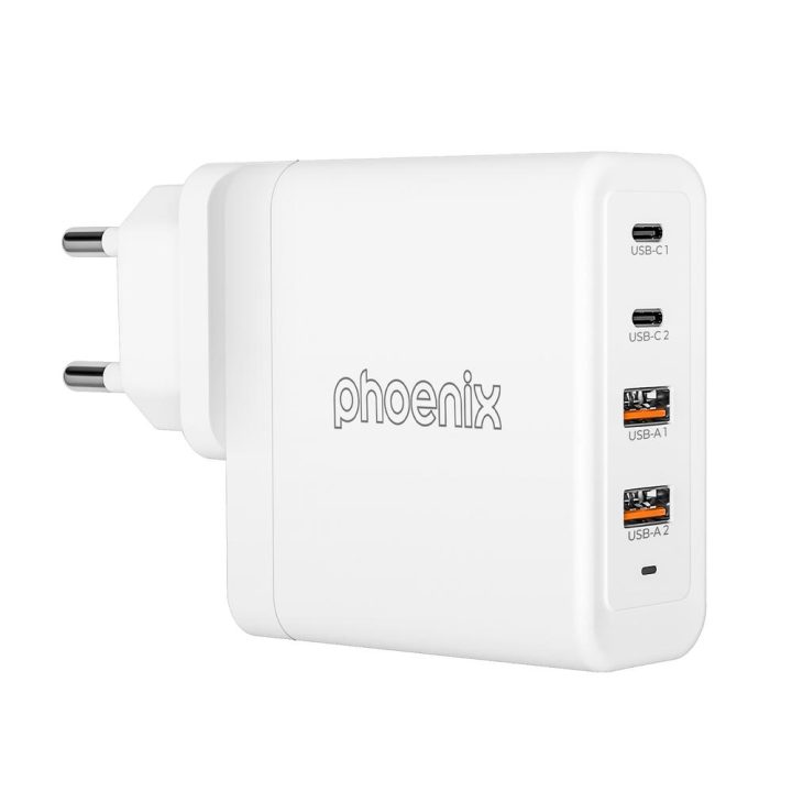 Phoenix Technologies 100W GaN Type-C Universal Charger for Laptop…