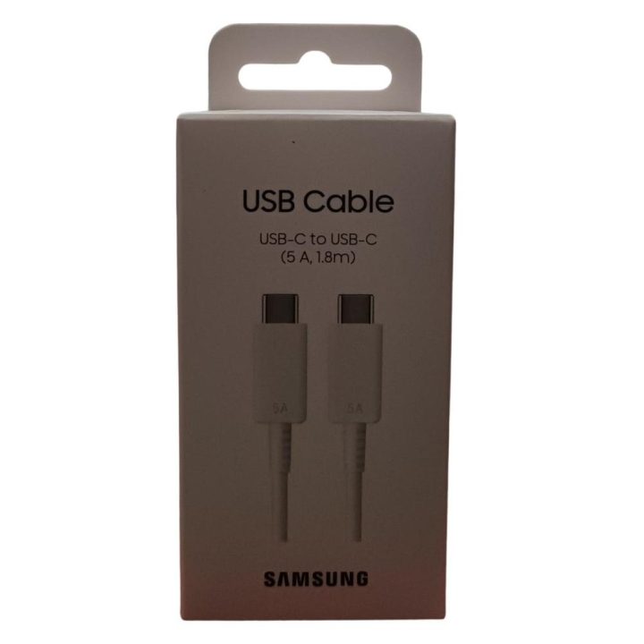Samsung EP-DX510JWEGEU USB Cable 1.8 m USB-C White