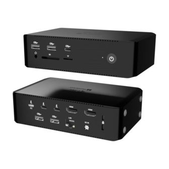 i-tec Thunderbolt5 Quattro Display Docking Station, 5x USB, 2.5 GLAN…