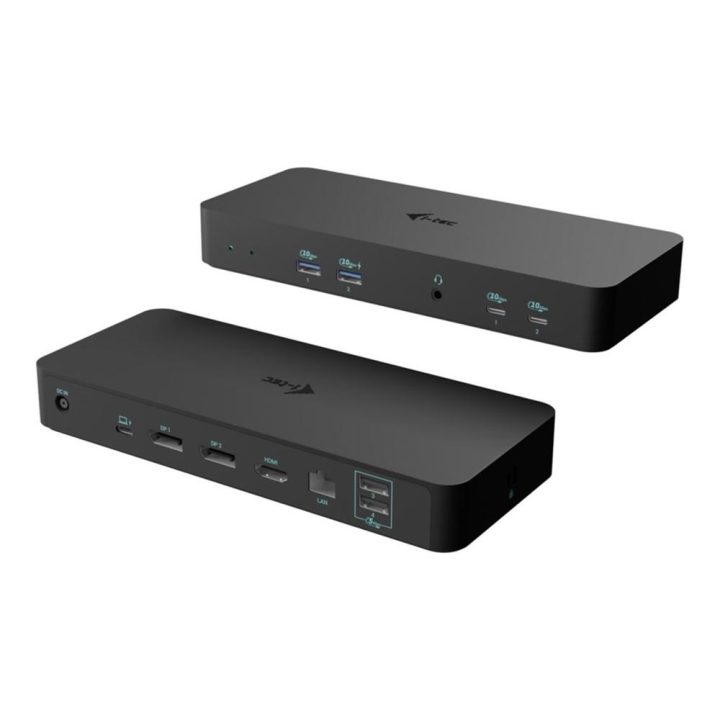 i-tec C31INTGTRI4KDOCPDCH base para portátil e replicador de portas…