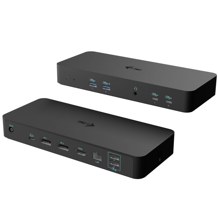 i-tec C31INTGTRI4KDOCPDCH base para portátil y replicador de puertos…