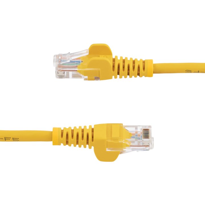 StarTech.com Cable de 2m Amarillo de Red Fast Ethernet Cat5e RJ45 sin…
