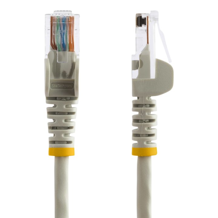 StarTech.com 2m Yellow Fast Ethernet Cat5e RJ45 Snagless Network…