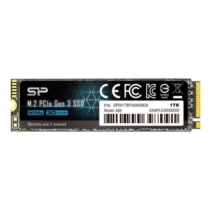 Silicon Power SP P34A60 128GB SSD M.2 PCIe Gen3x4 Nvme…