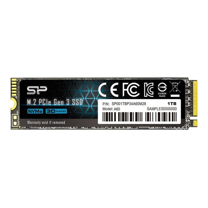 Silicon Power SP P34A60 128GB SSD M.2 PCIe Gen3x4 Nvme…