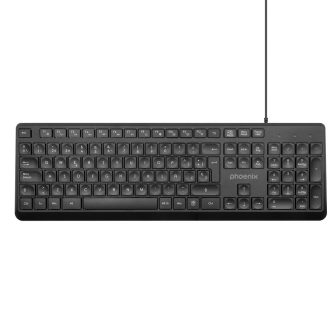 Phoenix technologies Phoenix combo teclado multimédia + rato com cabo…