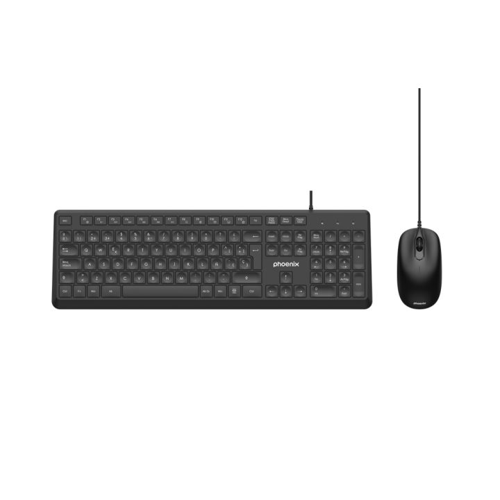 Phoenix technologies Phoenix combo teclado multimedia + ratón con…
