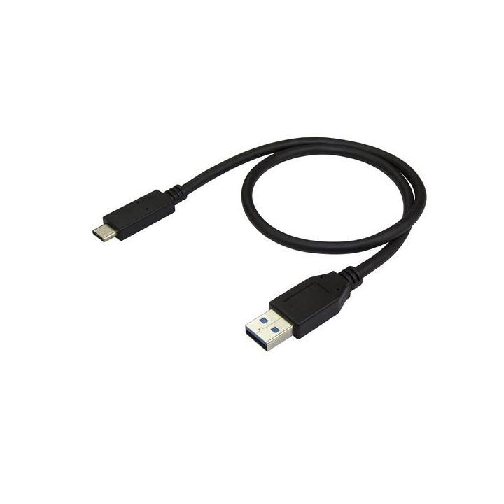 StarTech.com Cable de Carga y Sincronización USB-A a USB-C de 50cm -…